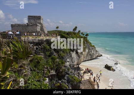 Halbinsel Yucatan, Tulum, Chichen Itza, Mexiko Stockfoto