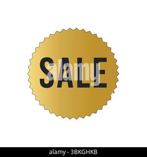 Sale Bannerabzeichen Sonderangebot Rabattetiketten, Coupon Design Vorlagen, Black Friday Cyber Monday Shopping Icons Sale Start Stock Vektor