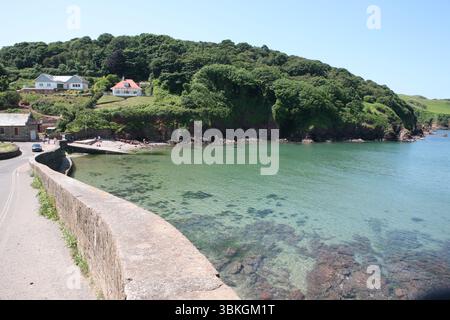 Hope Cove Inner Hope Devon England Stockfoto