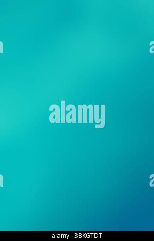 Abstrakter Ozean-ähnlicher Hintergrund mit leeren Karten: Oberfläche in aqua-Farbe verschwommen Stockfoto