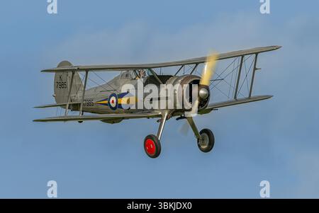 Gloster Gladiator Mk1 Stockfoto
