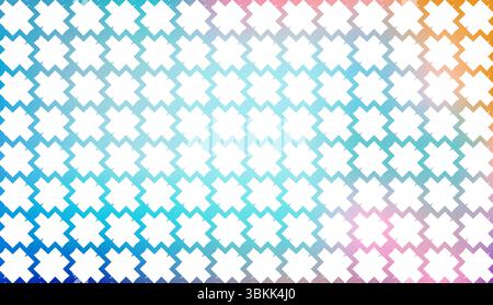 Farbenfrohe abstrakte Textur nahtlose Mustervektor-Illustration des Farbverlaufs Stock Vektor