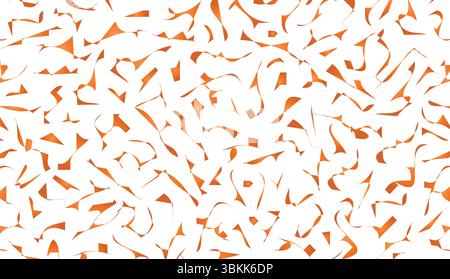 Abstrakte Vektor-Illustration Muster Hintergrund komplizierte Oberflächenwellen warme Farbe Stock Vektor