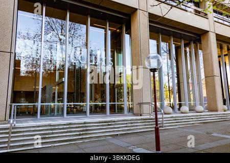 Gebäude der Supreme Law Courts in Queens Square, Macquarie Street, Sydney, NSW, Australien. Stockfoto