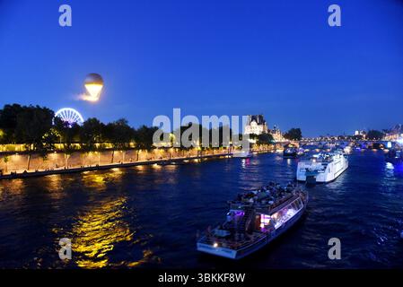 Paris, Frankreich. Juni 2025. Der Olympische Kessel im Tuileriengarten in Paris, Frankreich am 21. Juni 2025 Foto: Alain Apaydin/ABACAPRESS.COM Credit: Abaca Press/Alamy Live News Stockfoto