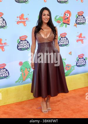 Brie Garcia nimmt am Samstag, 21. Juni 2025, an den Nickelodeon's Kids