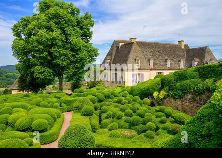 Marqueyssac Gardens, Vézac, Dordogne, Frankreich. Stockfoto