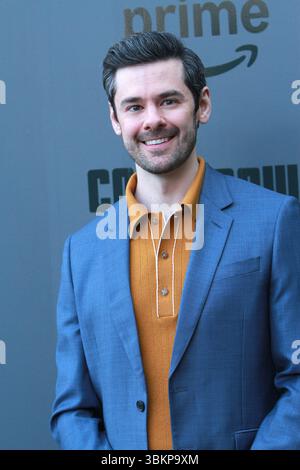 Brendan Robinson in den Amazon MGM Studios und Prime Video Premiere für „Countdown“ im Harmony Gold Theatre in Los Angeles, KALIFORNIEN am 18. Juni 2025. Stockfoto