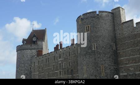 Windsor, England 28. Mai 2025 Windsor Castle am 28. Mai 2025 in Windsor, England. Foto: Barry King/Alamy Stock Photo Stockfoto