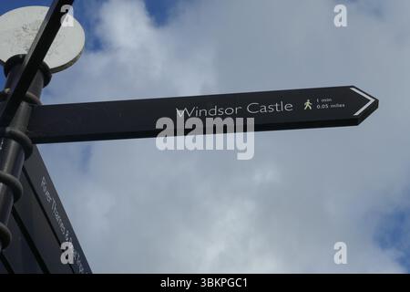 Windsor, England 28. Mai 2025 Windsor Castle am 28. Mai 2025 in Windsor, England. Foto: Barry King/Alamy Stock Photo Stockfoto
