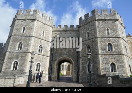 Windsor, England 28. Mai 2025 Windsor Castle am 28. Mai 2025 in Windsor, England. Foto: Barry King/Alamy Stock Photo Stockfoto
