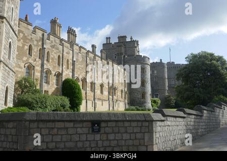 Windsor, England 28. Mai 2025 Windsor Castle am 28. Mai 2025 in Windsor, England. Foto: Barry King/Alamy Stock Photo Stockfoto