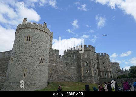 Windsor, England 28. Mai 2025 Windsor Castle am 28. Mai 2025 in Windsor, England. Foto: Barry King/Alamy Stock Photo Stockfoto