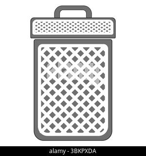 Aufbewahrungstank für Kleidung. Vektorbild. Stock Vektor