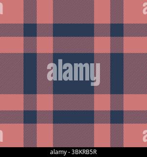 Klassisches Karomuster in stylischen Farben. Nahtloses Vektordesign, ideal für Hintergründe, Textilien, Bekleidung und kreative Projekte. Modisch, V Stock Vektor