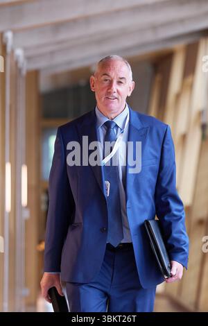 Edinburgh Schottland, Vereinigtes Königreich 18. Juni 2025. Paul McLennan MSP im schottischen Parlament. Credit sst/alamy Live News Stockfoto