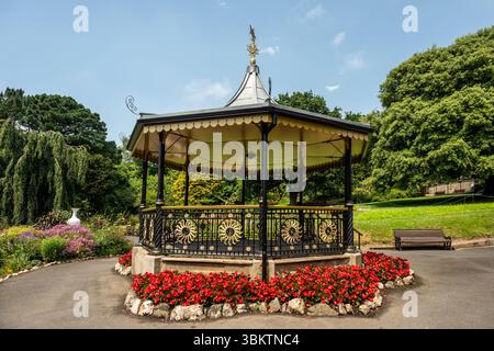 Brighton, 4. Januar 2025: Bandstand in Victoria Gardens Stockfoto