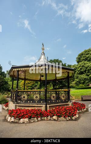 Brighton, 4. Januar 2025: Bandstand in Victoria Gardens Stockfoto