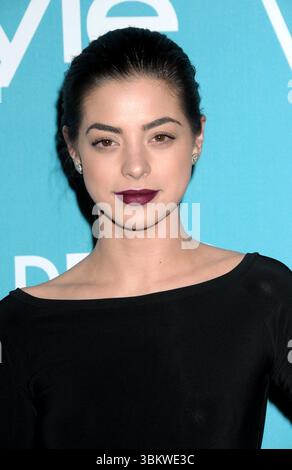 Gia Mantegna bei der Miss Golden Globe 2012 „A Night of First“, präsentiert von der Hollywood Foreign Press Association und dem Instyle Magazine, die am 8. Dezember 2011 im Cecconil's Restaurant in Los Angeles stattfand Stockfoto