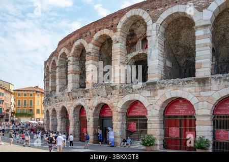 Roman Arena, Verona, Lombardei, Italien Stockfoto