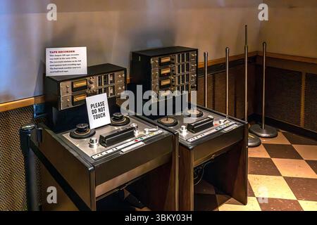 Ausrüstung im Stuido B Stockfoto