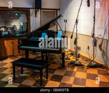 Ausrüstung im Stuido B Stockfoto