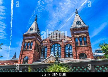 Arts and Industries Building, Smithsonian Museum Institution, Washington DC. Zweitälteste der Smithsonian Museen an der National Mall, erbaut im Jahr 18 Stockfoto