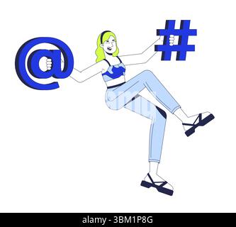 Viel Spaß beim Programmieren von 2D-Illustrationen Stock Vektor