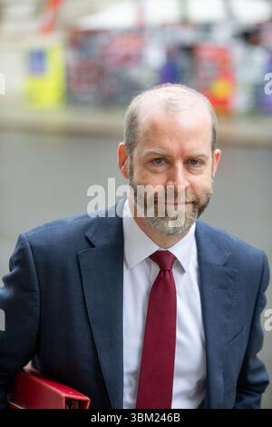 London, Großbritannien. Juni 2025. Jonathan Reynolds Abgeordneter, Secretary of State for Business and Trade und President of the Board of Trade, kommt zur Kabinettssitzung in Downing Street Nr. 10. Richard Lincoln/Alamy Live News Stockfoto