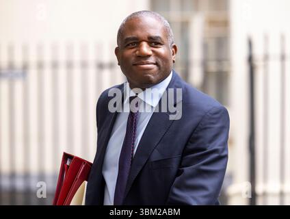 London, Großbritannien. Juni 2025. David Lammy, Außenminister, in der Downing Street zu einer Kabinettssitzung. Quelle: Karl Black/Alamy Live News Stockfoto