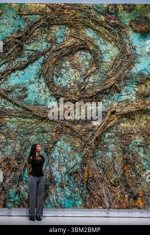 London, Großbritannien. Juni 2025. Starry Night, 2019 - Kiefer/Van Gogh an der Royal Academy of Arts, London, die vom 28. Juni bis 26. Oktober 2025 stattfindet. Guy Bell/Alamy Live News Stockfoto