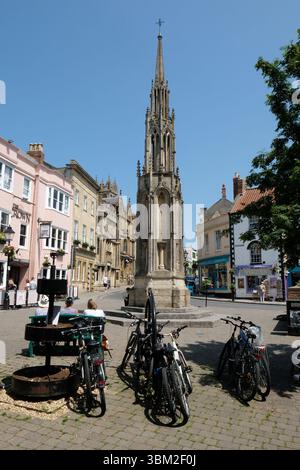 The Market Cross, Glastonbury, Somerset, Großbritannien Stockfoto