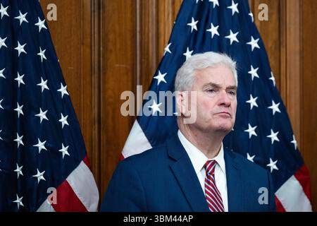 Washington, Usa. Juni 2025. Tom Emmer, R-MN, bei einer Pressekonferenz im US-Kapitol in Washington, DC am Dienstag, den 24. Juni 2025. Foto: Annabelle Gordon/UPI. Quelle: UPI/Alamy Live News Stockfoto