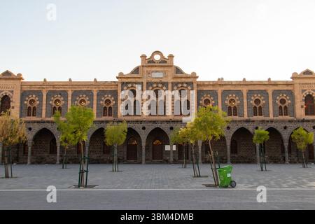 Ehemaliger Bahnhof der Hejaz-Eisenbahn in Medina, Saudi-Arabien. 1. Oktober 2024 Stockfoto