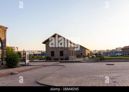 Saudi-Arabien 1. Oktober 2024. Ehemaliger Bahnhof der Hejaz-Eisenbahn in Medina. Osmanische Gebäude in Medina. Stockfoto