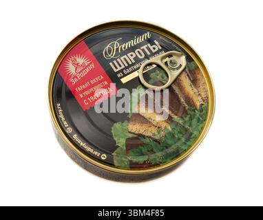 ZA Rodinu Baltikum in Öl. Stockfoto