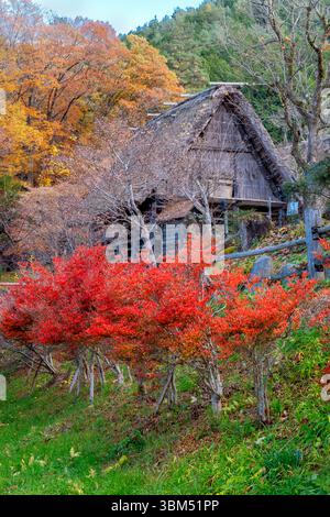 Hida No Sato, Hida Folk Village, Takayama, Japan Stockfoto