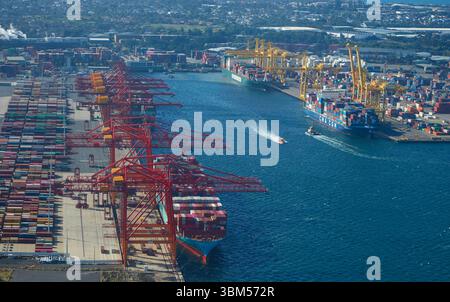 Port Botany, Sydney, New South Wales, Australien Stockfoto