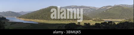 Tranco Reservoir - El Tranco de Beas-, Naturpark der Sierras de Cazorla, Segura und Las Villas, Provinz Jaen, Andalusien, Spanien, Europa Stockfoto