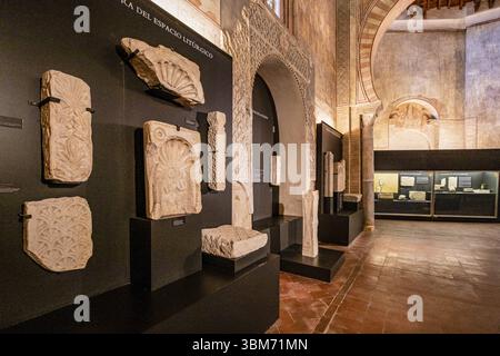 Museum der Räte und der wegotischen Kultur, Kirche San Roman, Toledo, Kastilien-La Mancha, Spanien, Europa Stockfoto