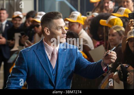 New York, Usa. Juni 2025. John Cena nimmt am 24. Juni 2025 an Amazons „Heads of State“-Weltpremiere in der Alice Tully Hall im Lincoln Center in New York, USA, Teil. (Foto von Thenews2/NurPhoto) Credit: NurPhoto SRL/Alamy Live News Stockfoto