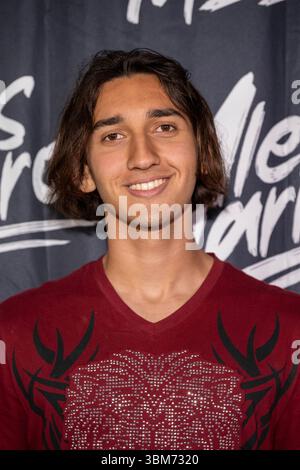 Los Angeles, USA. Juni 2025. Sängerin sage besucht Alexis Marrero Artists Label Showcase im Club Bahia, Los Angeles, 24. Juni 2025 Credit: Eugene Powers/Alamy Live News Stockfoto