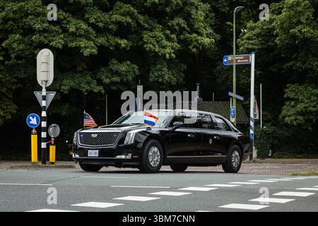 Juni 2025. DEN HAAG - Trump ist nach gegangen. NATO-Gipfel in Hofstad. Die Niederlande veranstalten zum ersten Mal in der Geschichte der NATO einen NATO-Gipfel. ANP LAURENS VAN PUTTEN netherlands Out - belgien Out Credit: ANP/Alamy Live News Stockfoto