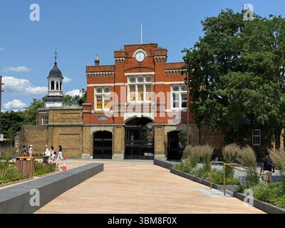Das Royal Arsenal Gatehouse oder Beresford Gate, erbaut 1828. Stockfoto