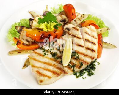 Nilbarsch aus dem Viktoriasee Stockfoto