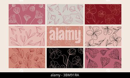 Space Exploration Doodle Hintergrund Set Stock Vektor