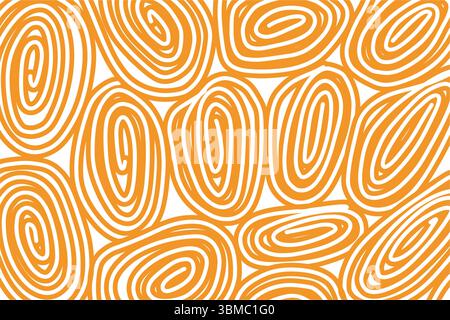 Abstrakter Horizontaler Hintergrund Pasta Tagliatelle Stock Vektor