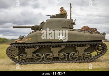 Kriegszeit im Vale Stockfoto