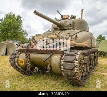 Kriegszeit im Vale Stockfoto