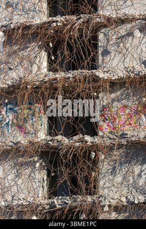 Düsseldorf, Abriss des ehemaligen Innenministeriums Stockfoto